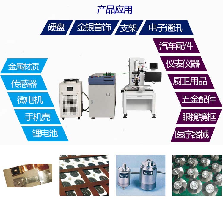 激光焊接机产品应用